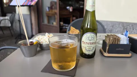 Aperitivo, and the first proper sitting down since Chambéry.