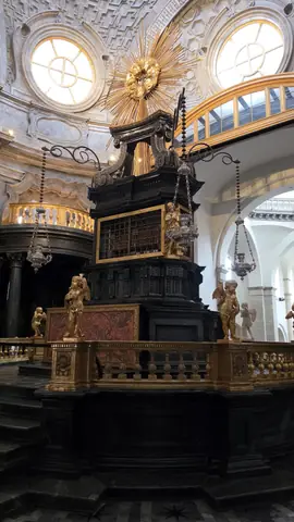 The Chapel of the Holy Shroud, black marble the whole way up.