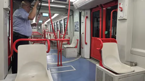 The Circumvesuviana. Not a glamorous train, and not pretending to be.