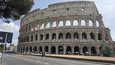 The Colosseum, and no preparing yourself for the size of it.