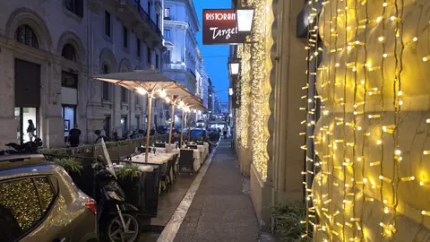 The last dinner in Rome.