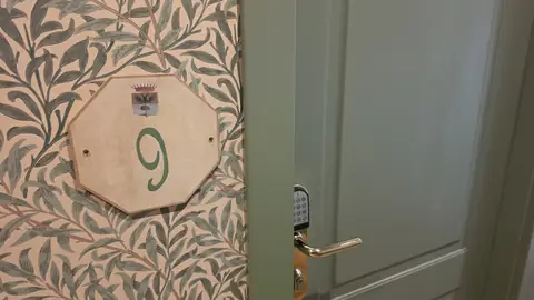 Room 9, and the door shutting on Rome.
