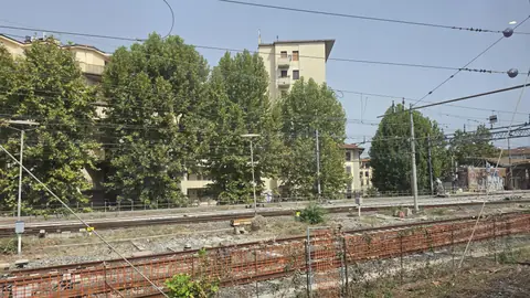 North out of Rome, about three hundred and twenty miles of it ahead.