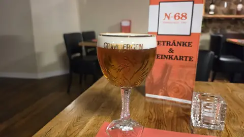 A beer in the dry.