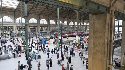Paris. The last change of the whole journey.